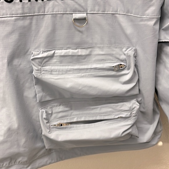 Low Key Industries Light Gray Utility Pullover Size Small - Picture 3 of 10